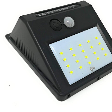 Faro LED solare da parete con sensore di movimento per giardino e ingressi