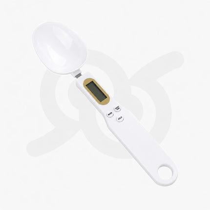 Cucchiaio dosatore elettronico con bilancia digitale e con funzione tara per la cucina