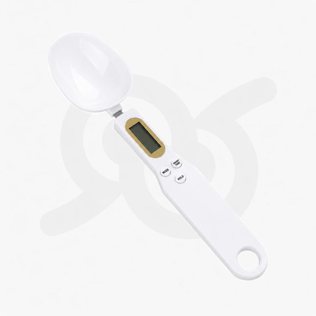 Cucchiaio dosatore elettronico con bilancia digitale e con funzione tara per la cucina