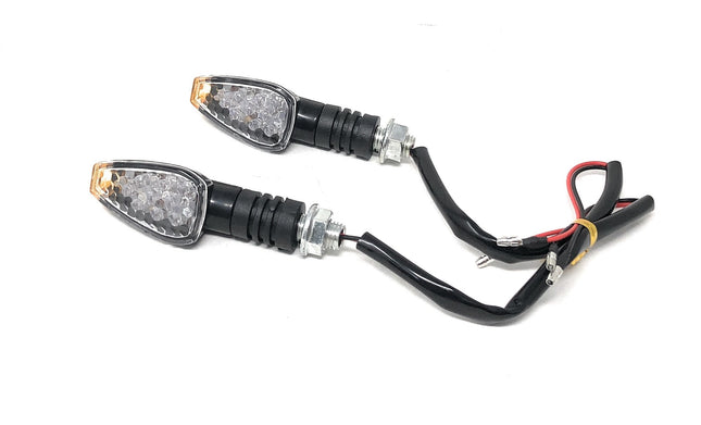 Coppia Di Indicatori Di Direzione Impermeabili Universali Per Moto Frecce Led