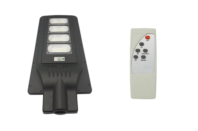 Lampione stradale solare per giardino con sensore di movimento e telecomando