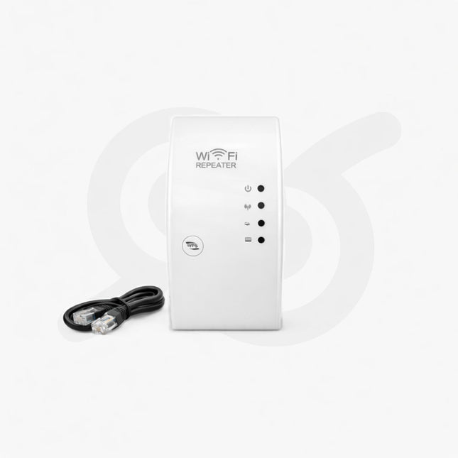 Ripetitore segnale wifi con tasto wps per estensione del segnale e smart tv
