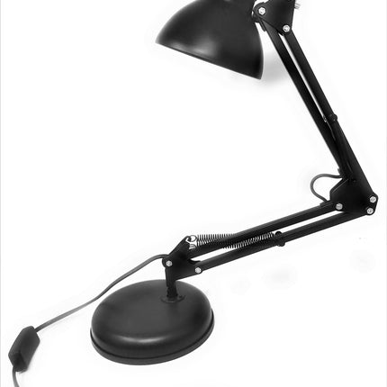 Lampada Da Tavolo Scrivania Con Braccio Girevole Snodabile Regolabile Lettura