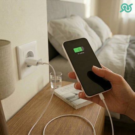 Caricabatterie da muro USB per smartphone, compatto e portatile per i tuoi viaggi