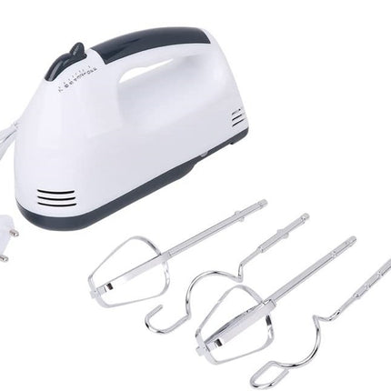 Sbattitore elettrico con le 4 fruste per i dolci e con i ganci per gli impasti