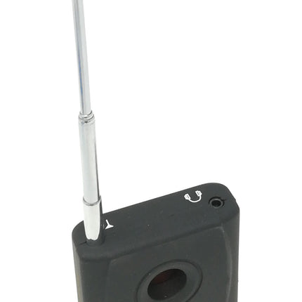 Rilevatore di microspie e di telecamere nascoste con antenna e sistema di ottica