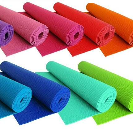 Tappetino Arrotolabile Per Yoga Fitness Aerobica Con Superfice Antiscivolo