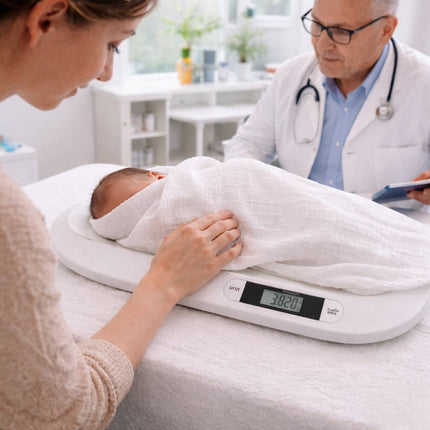 Bilancia Neonatale LCD Digitale 10g Precisa con Tara Kg/Lb Curva