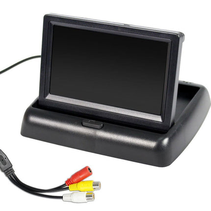 Monitor A Scomparsa 4,3 Pollici Schermo Per Telecamera Posteriore E Di Sicurezza