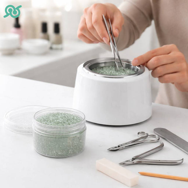 Microsfere di quarzite per la sterilizzazione e con il tappo a vite
