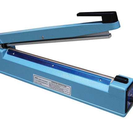 Macchina sigillante a caldo per buste 200mm in plastica con regolatore e kit di ricambio