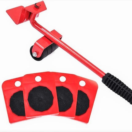 Kit sollevatore mobili con piattaforme scorrevoli per muovere i mobili pesanti
