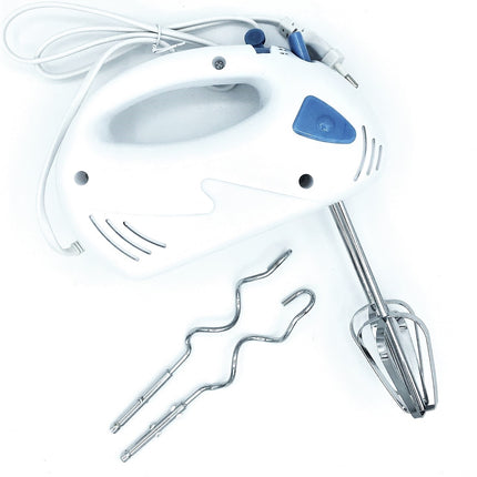 Sbattitore Impastatore Frullatore Elettrico Mixer Con Doppia Frusta a 7 Velocità
