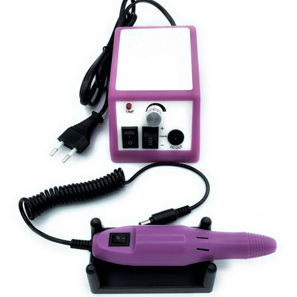 Set Professionale per Manicure e Pedicure con Centralina Compatta e Kit di Punte Intercambiabili