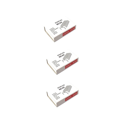 Confezione da 3000 Spillette Formato 6/4 in Acciaio Resistente per Spillatrici