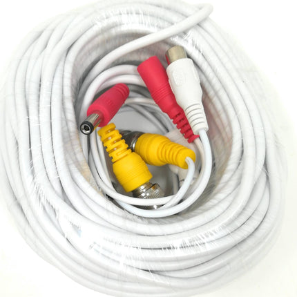 Cavo Da 20 Metri Per Telecamere Audio Video Ahd 1080P RCA BNC E Alimentazione