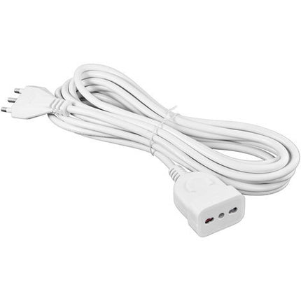 Prolunga elettrica da 3 metri con la presa multipla e con la spina a 3 poli
