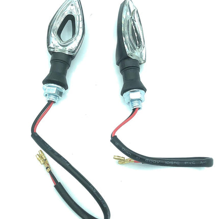 Coppia Di Indicatori Di Direzione Universali Frecce A LED Impermeabili Per Moto