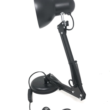 Lampada Da Tavolo Scrivania Con Braccio Girevole Snodabile Regolabile Lettura