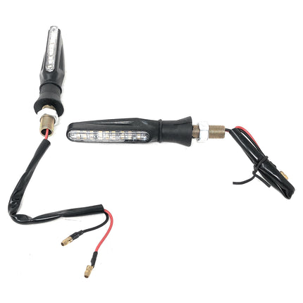 Coppia Di Frecce Per Moto A Led Indicatori Direzione Segnale Luce