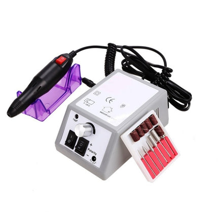 Set Professionale per Manicure e Pedicure con Centralina Compatta e Kit di Punte Intercambiabili