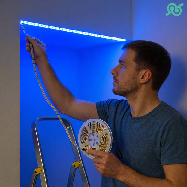 Striscia LED flessibile in bobina con il connettore e per la vetrina e per la casa