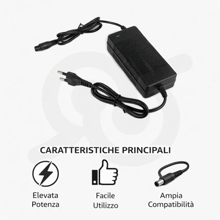 Caricabatterie per hoverboard, alimentatore universale affidabile e resistente