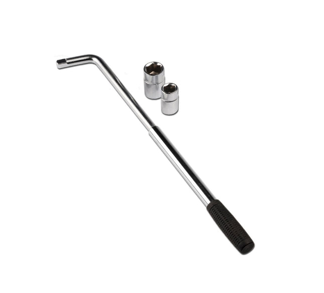 Chiave Telescopica Per Smontaggio Bulloni Auto Con Doppia Bussola 17 19 21 23mm