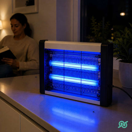 Lampada Elettrica UV per Zanzare e Insetti Volanti 4 W da Interno