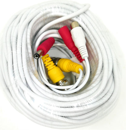 Cavo Da 30 Metri Per Telecamere Audio Video Ahd 1080P RCA BNC E Alimentazione