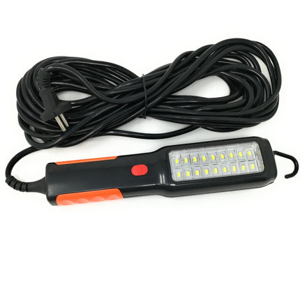 Torcia led portatile con cavo e impugnatura ergonomica per officina e hobby