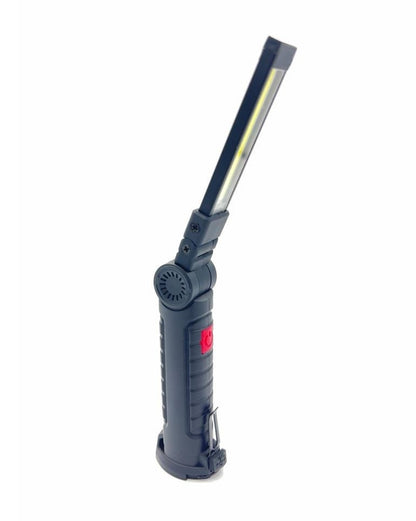 Mini Torcia Led Elettrica Ricaricabile USB Ideale Per Lavori Con Base Magnetica