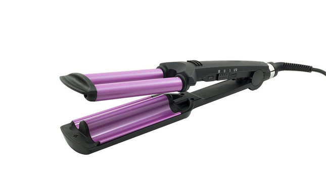 Piastra onde per Capelli A 3 Rami Effetto Ondulatore Professionale 200°C