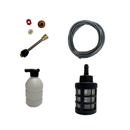Fresa Idropulitrice Ad Aria Compressa Per Lavaggio Interni Con Getto Spray