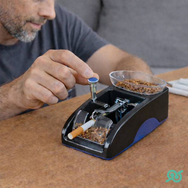 Macchinetta Elettrica per sigarette con l'alimentatore e con il kit per la pulizia