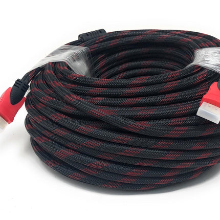 Cavo HDMI intrecciato per console da gioco e per monitor con connettori pronti