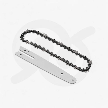 Kit Barra e Catena 6 Pollici Ricambio per Mini Motosega a Batteria 1/4 0.043