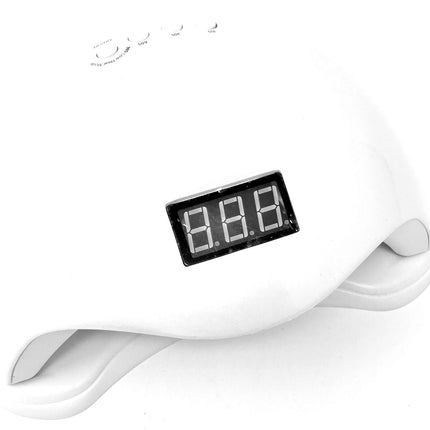 Lampada per unghie UV LED con timer e display per una asciugatura di gel e smalti