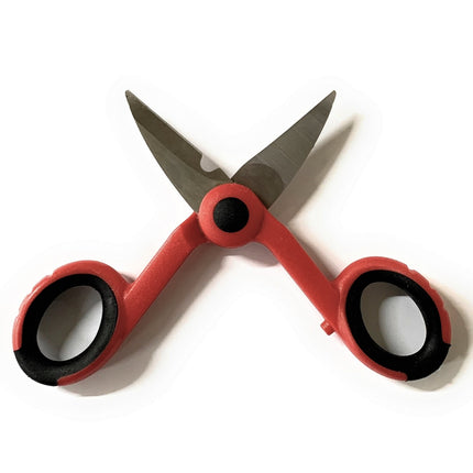 Forbici Da Elettricista Isolanti Con Lame Micro Dentate Ed Incavo Spella Fili