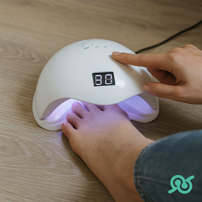 Lampada LED UV da 48W per unghie con sensore di movimento e 36 luci per mani e piedi