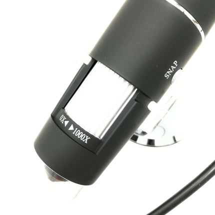 Microscopio portatile USB digitale con supporto per didattica e laboratorio