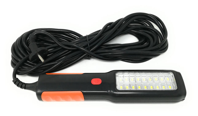 Torcia Portatile A 18 Led Da Lavoro Con Gancio Per Illuminazione Di Emergenza