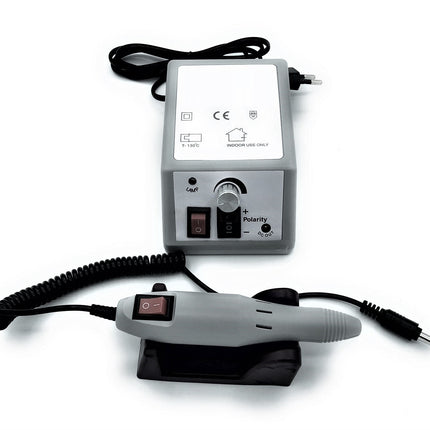 Set Professionale per Manicure e Pedicure con Centralina Compatta e Kit di Punte Intercambiabili