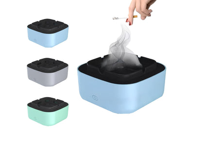 Posacenere Elettrico Intelligente, Aspira Fumo e Cattivi Odori di Sigarette