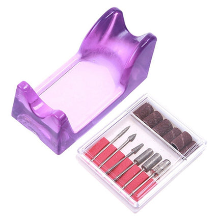 Kit per la manicure e per la pedicure con la fresa e con le punte intercambiabili