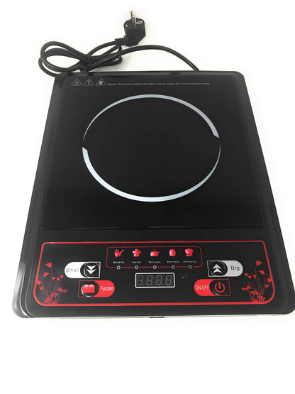 Piastra Ad Induzione Portatile 2000W Piano Di Cottura Fornello Elettrico 270°C