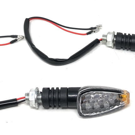 Coppia Di Indicatori Di Direzione Impermeabili Universali Per Moto Frecce Led