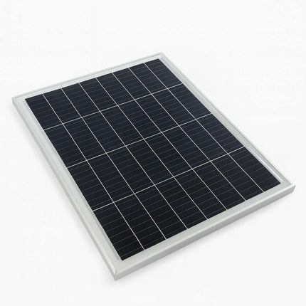 Pannello solare fotovoltaico da 50W a 21V con connettori per energia