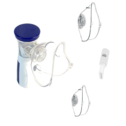 Aerosol portatile nebulizzatore mesh USB o pile con maschere adulti e bambini
