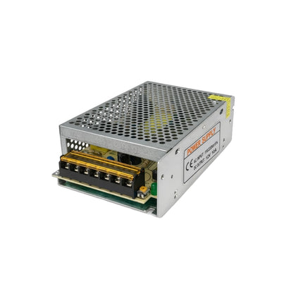 Alimentatore switching 10A 12V, professionale con protezioni per uso sicuro e stabile